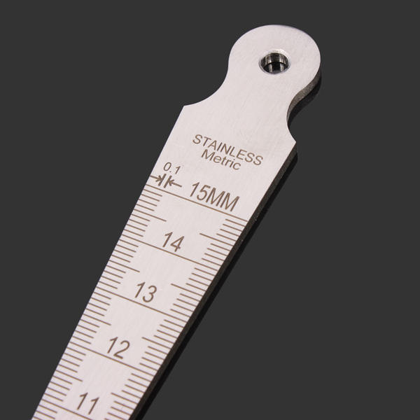Handmade Tools - 1-15mm Stainless Welding Taper Gauge - 1/32-5/8 Inch Measure Tool - Image 3